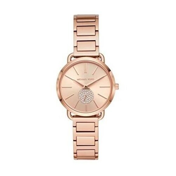 Michael Kors Women's Portia Three-Hand Rose Gold-T - Picture 1 of 10